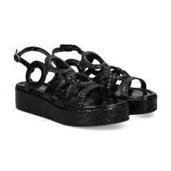PONS QUINTANA Sandalias con plataforma de Mujer 11250.000 09 NEGRO