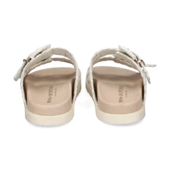 PONS QUINTANA Sandalias planas de Mujer 9743.001 W03 MILK