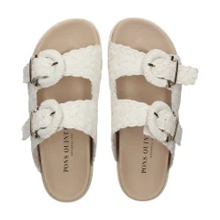 PONS QUINTANA Sandalias planas de Mujer 9743.001 W03 MILK