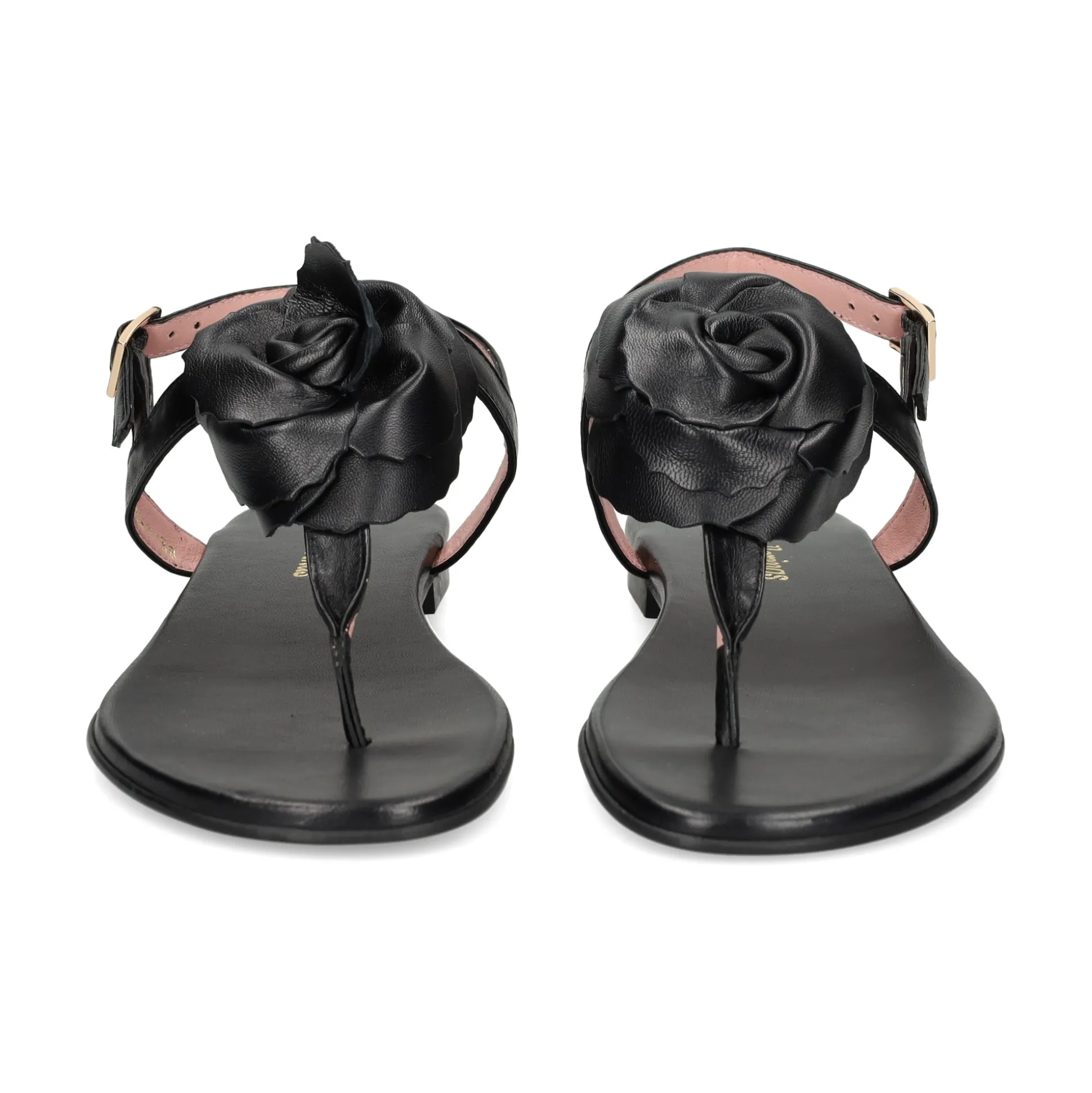 PRETTY BALLERINAS Sandalias planas de Mujer 51.023 NEGRO