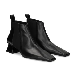 RAS Botines con tacón de Mujer 8284 NEGRO