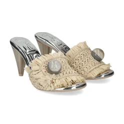 RAS Sandalias con tacón de Mujer 7561 TRIGO