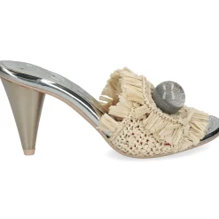 RAS Sandalias con tacón de Mujer 7561 TRIGO