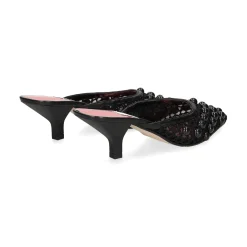 RAS Sandalias con tacón de Mujer 8470 NEGRO
