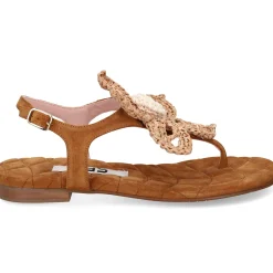 RAS Sandalias planas de Mujer 8431 TAN
