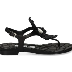 RAS Sandalias planas de Mujer 8431 NEGRO