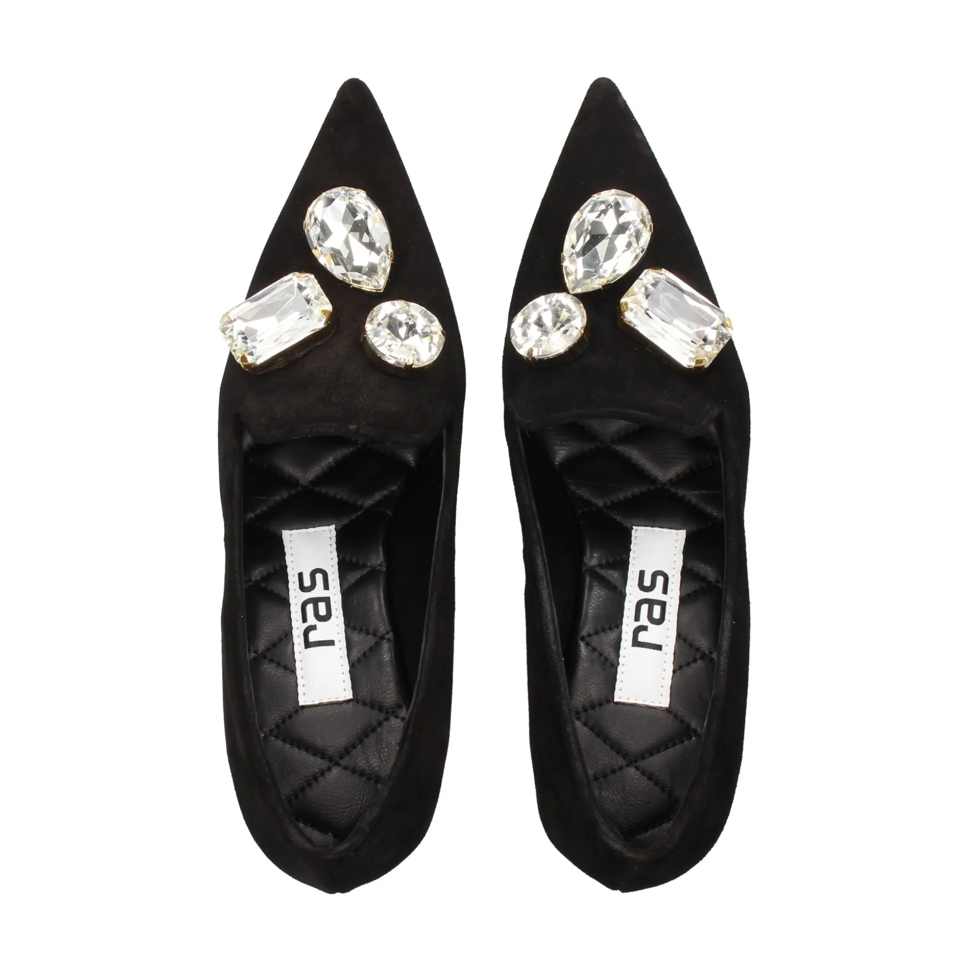 RAS Zapatos de salón 8231-F NEGRO