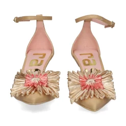 RAS Zapatos de tacón medio de Mujer 8038 ARENA