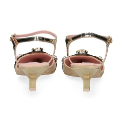 RAS Zapatos de tacón medio de Mujer 8471 MIEL