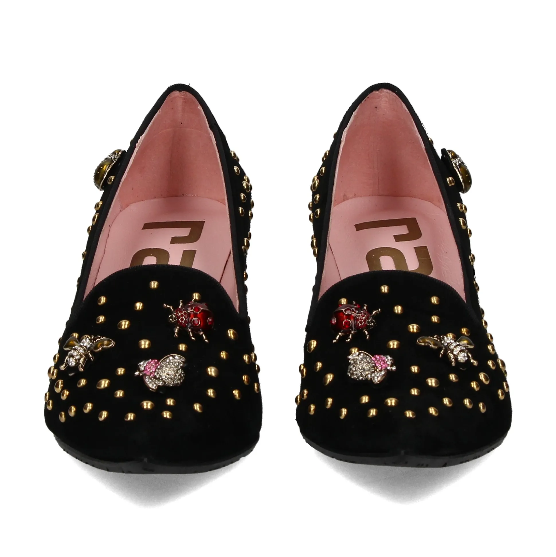 RAS Zapatos de tacón medio de Mujer 7324 NEGRO