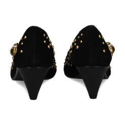 RAS Zapatos de tacón medio de Mujer 7324 NEGRO