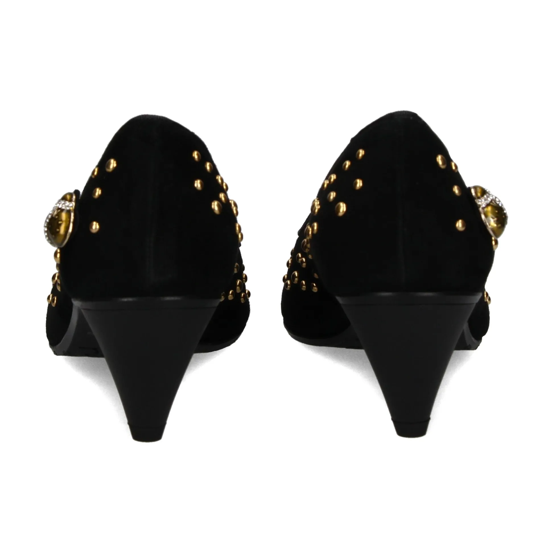 RAS Zapatos de tacón medio de Mujer 7324 NEGRO