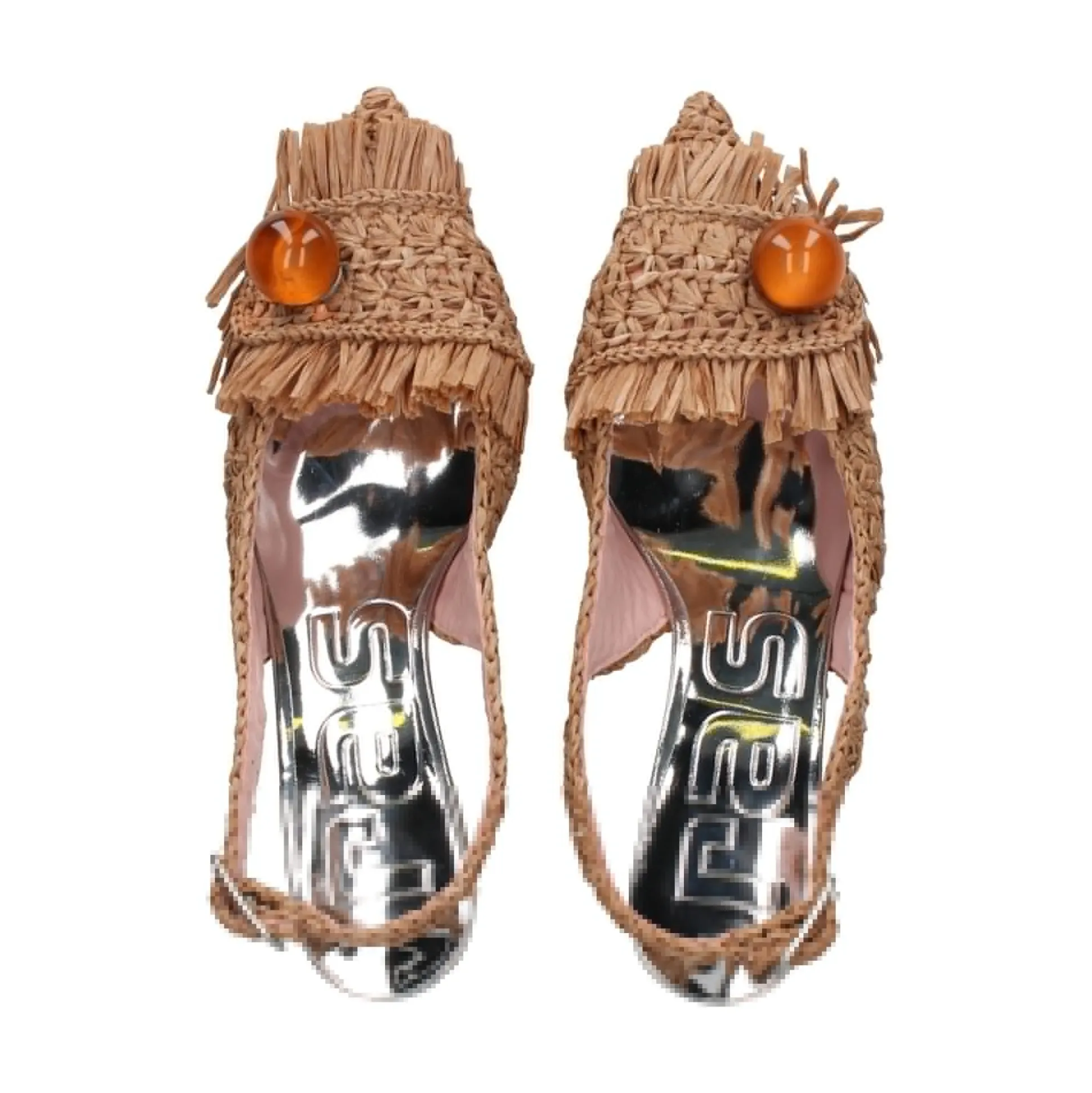 RAS Zapatos de tacón medio de Mujer 7597 TAN