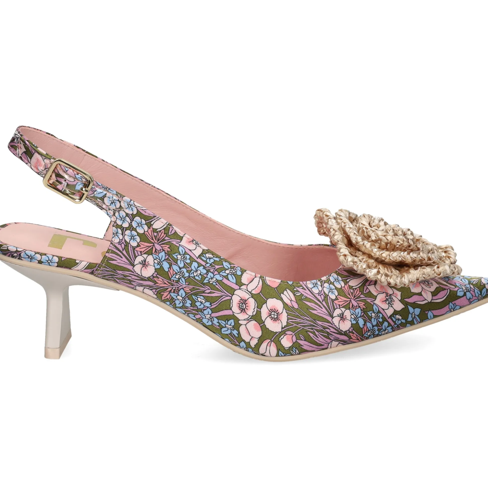 RAS Zapatos de tacón medio de Mujer 8033 NUDE