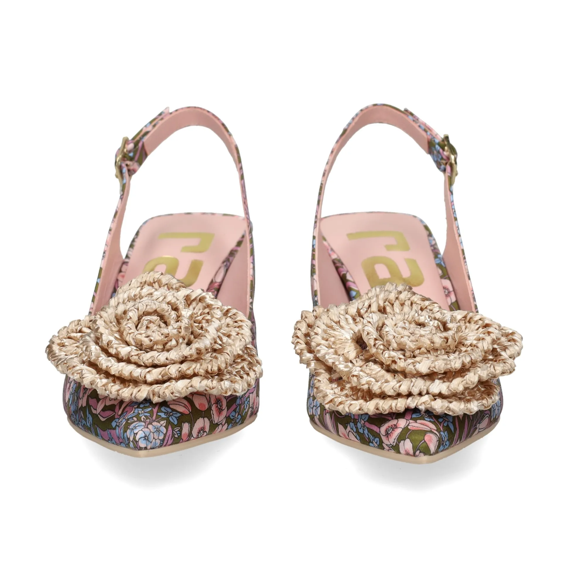 RAS Zapatos de tacón medio de Mujer 8033 NUDE