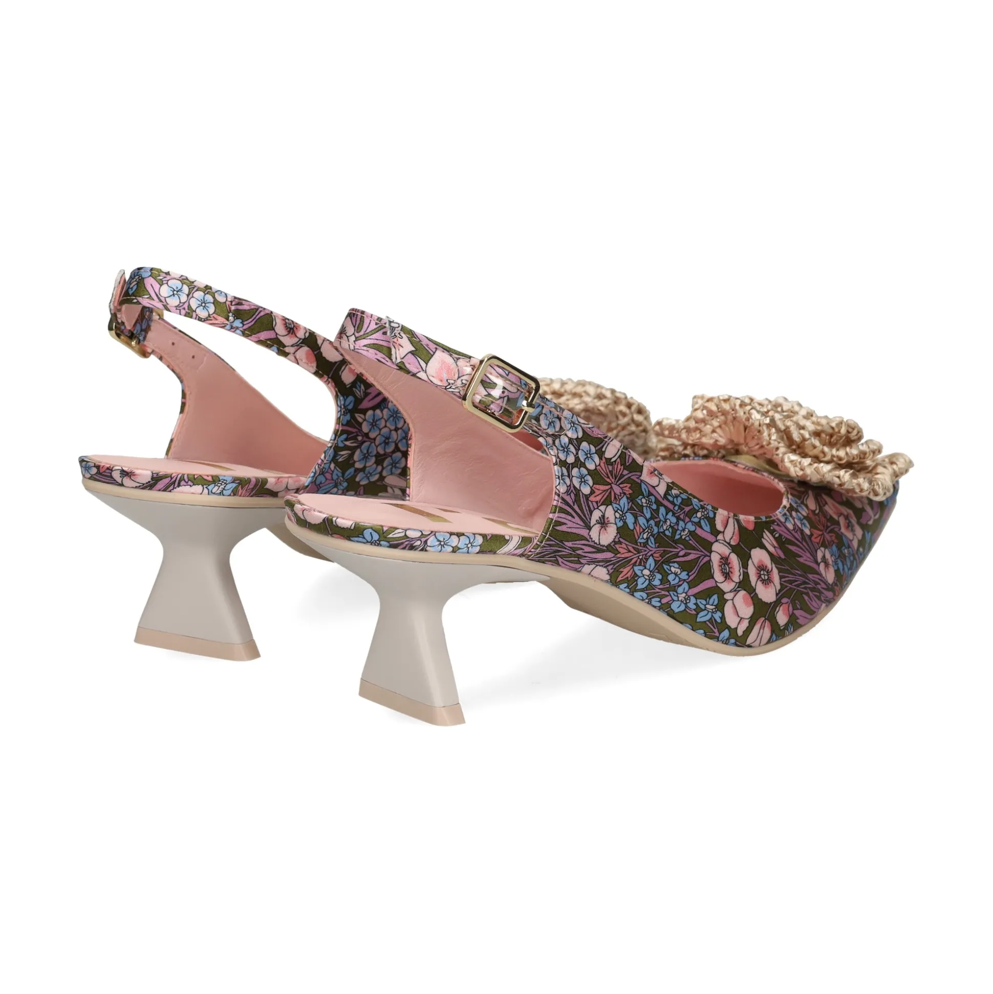 RAS Zapatos de tacón medio de Mujer 8033 NUDE