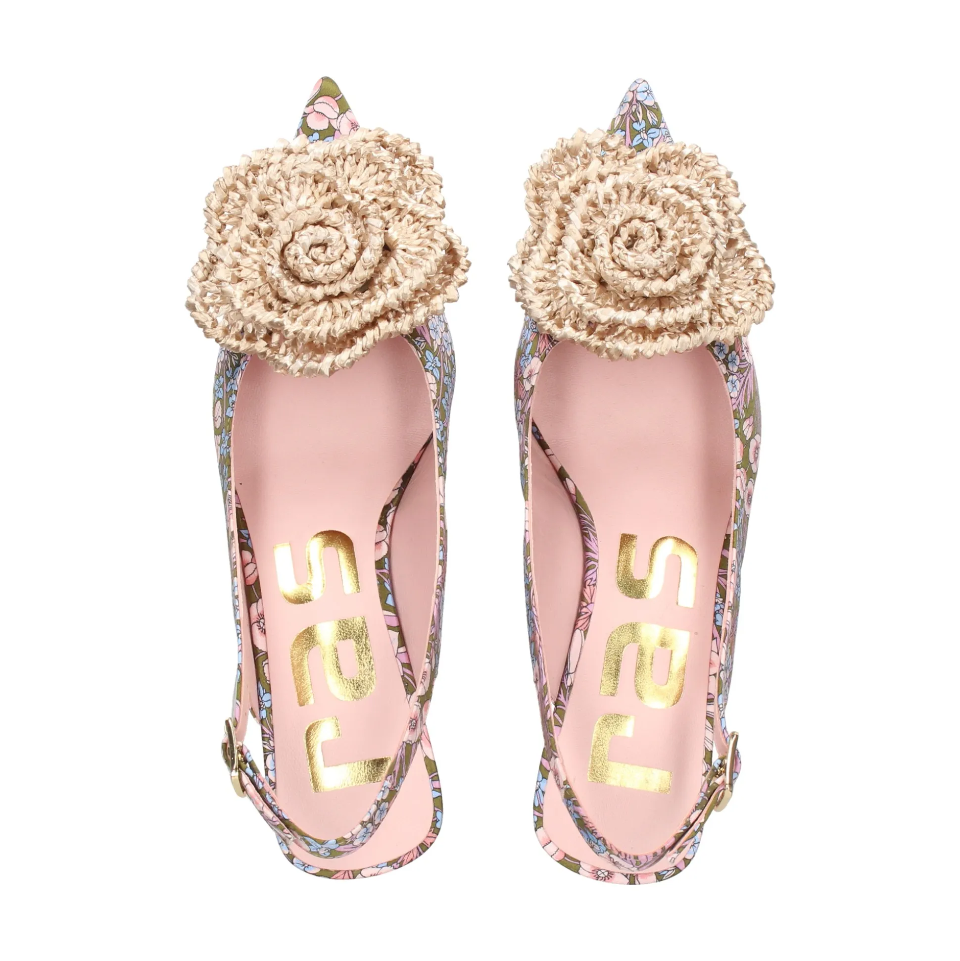 RAS Zapatos de tacón medio de Mujer 8033 NUDE