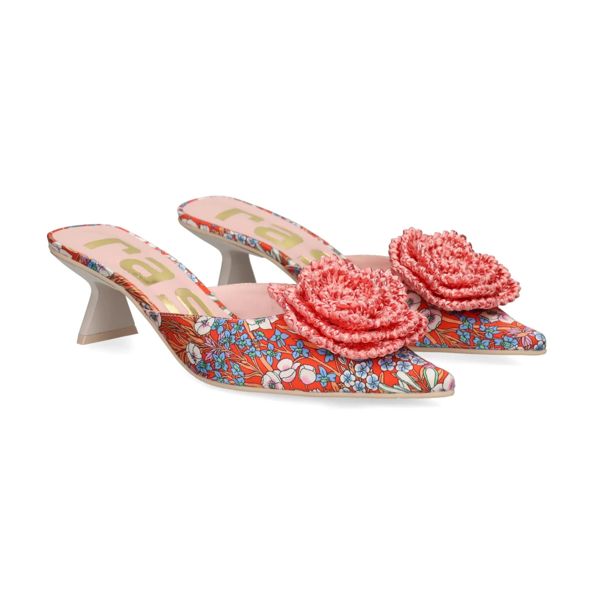RAS Zuecos de Mujer 8034 CORAL