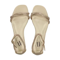 Sandalias planas de Mujer AV6734 / 2 SILVER