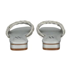 Sandalias planas de Mujer AV6736 / 1 SILVER