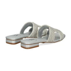 Sandalias planas de Mujer AV6737 / 2 SILVER