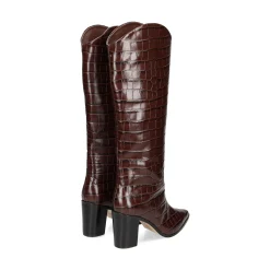 SCHUTZ Botas con tacón de Mujer S201320068 0015 BROWN