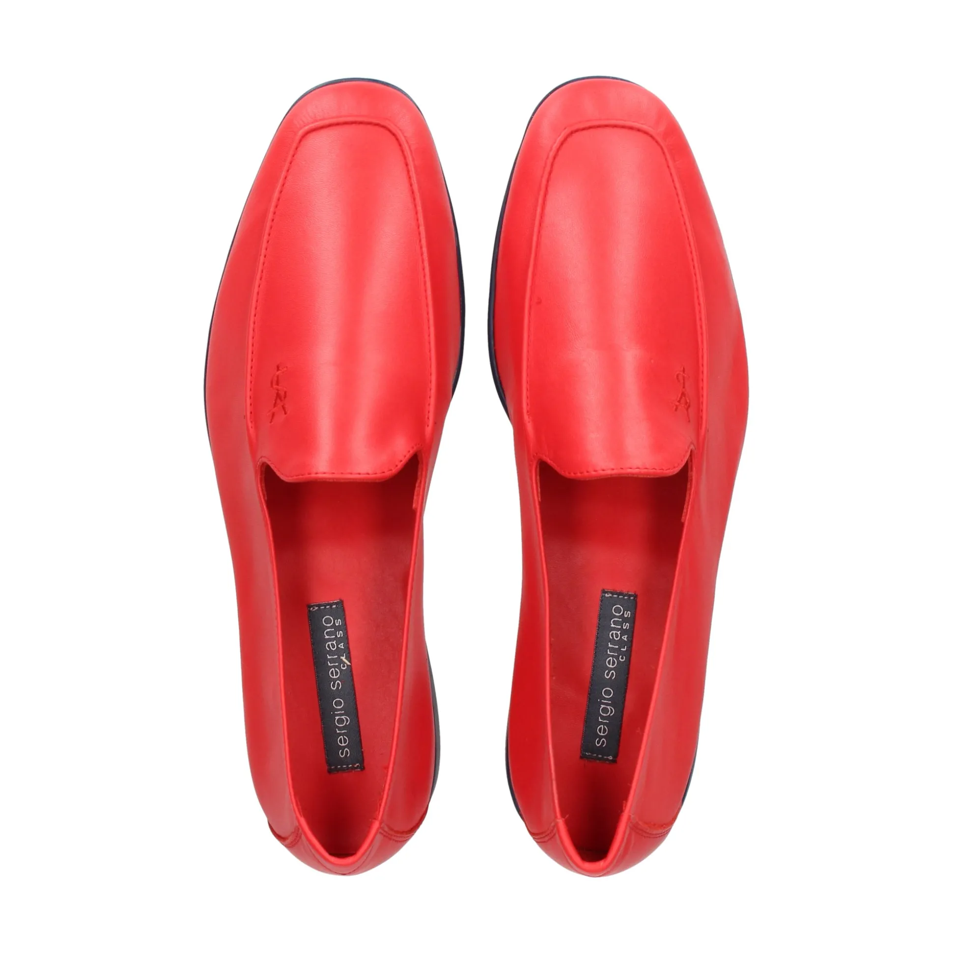 SERGIO SERRANO Mocasines de Hombre 1104 ROJO