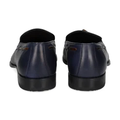 SERGIO SERRANO Mocasines de Hombre 5823 MARINO/CUERO