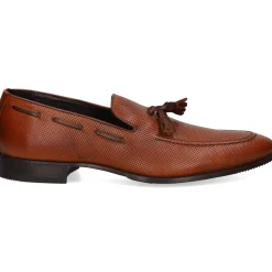SERGIO SERRANO Mocasines de Hombre 5823 CUERO/MARRON