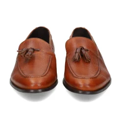 SERGIO SERRANO Mocasines de Hombre 5823 CUERO/MARRON
