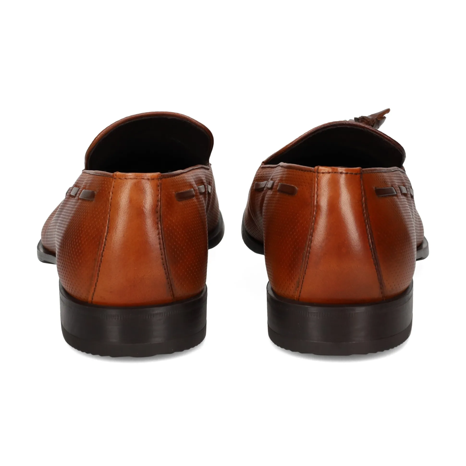 SERGIO SERRANO Mocasines de Hombre 5823 CUERO/MARRON