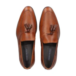 SERGIO SERRANO Mocasines de Hombre 5823 CUERO/MARRON