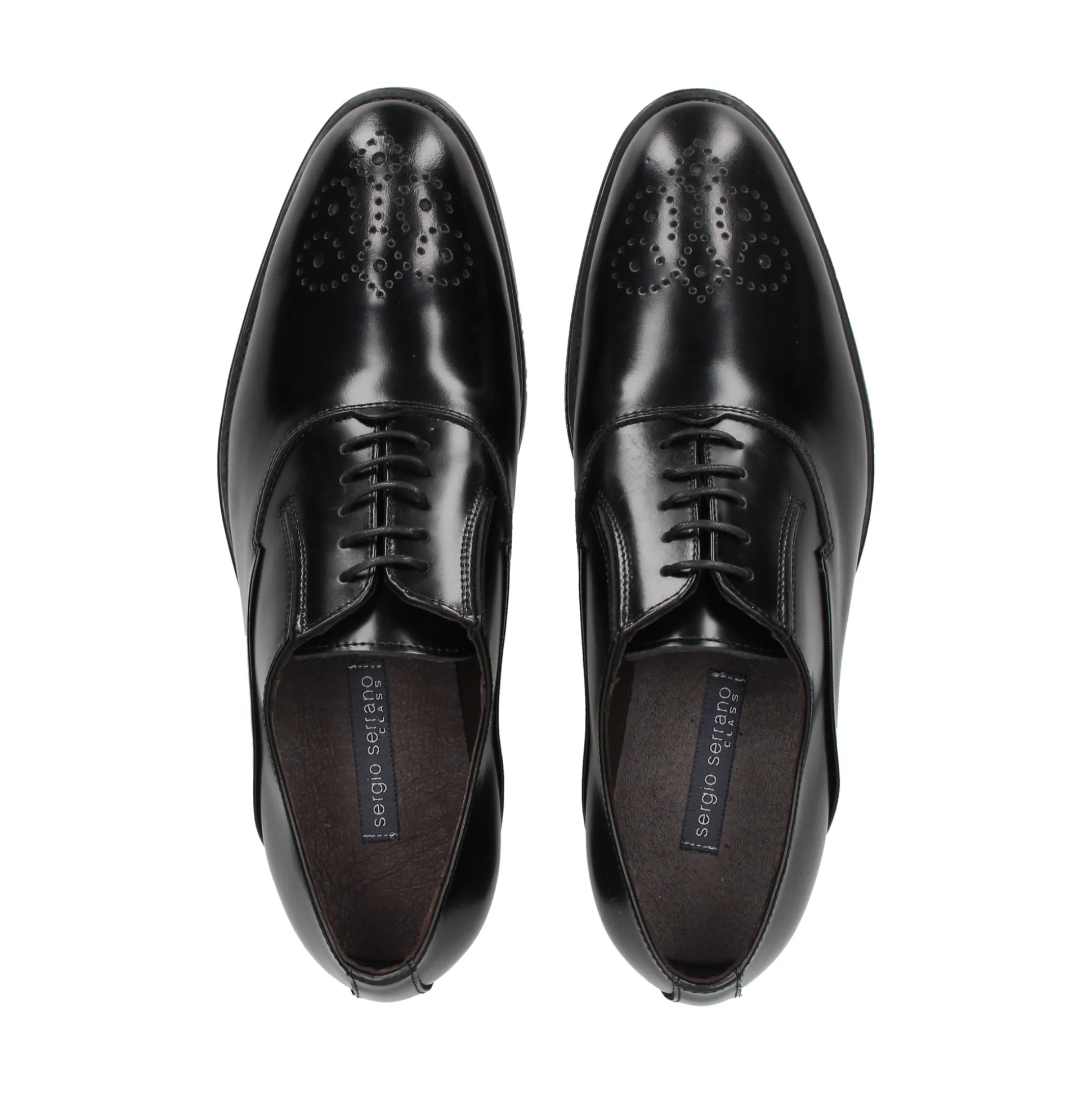 SERGIO SERRANO Zapatos de vestir de Hombre 2814 NEGRO