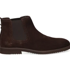 SILBON Botines de Hombre 134434 MARRON