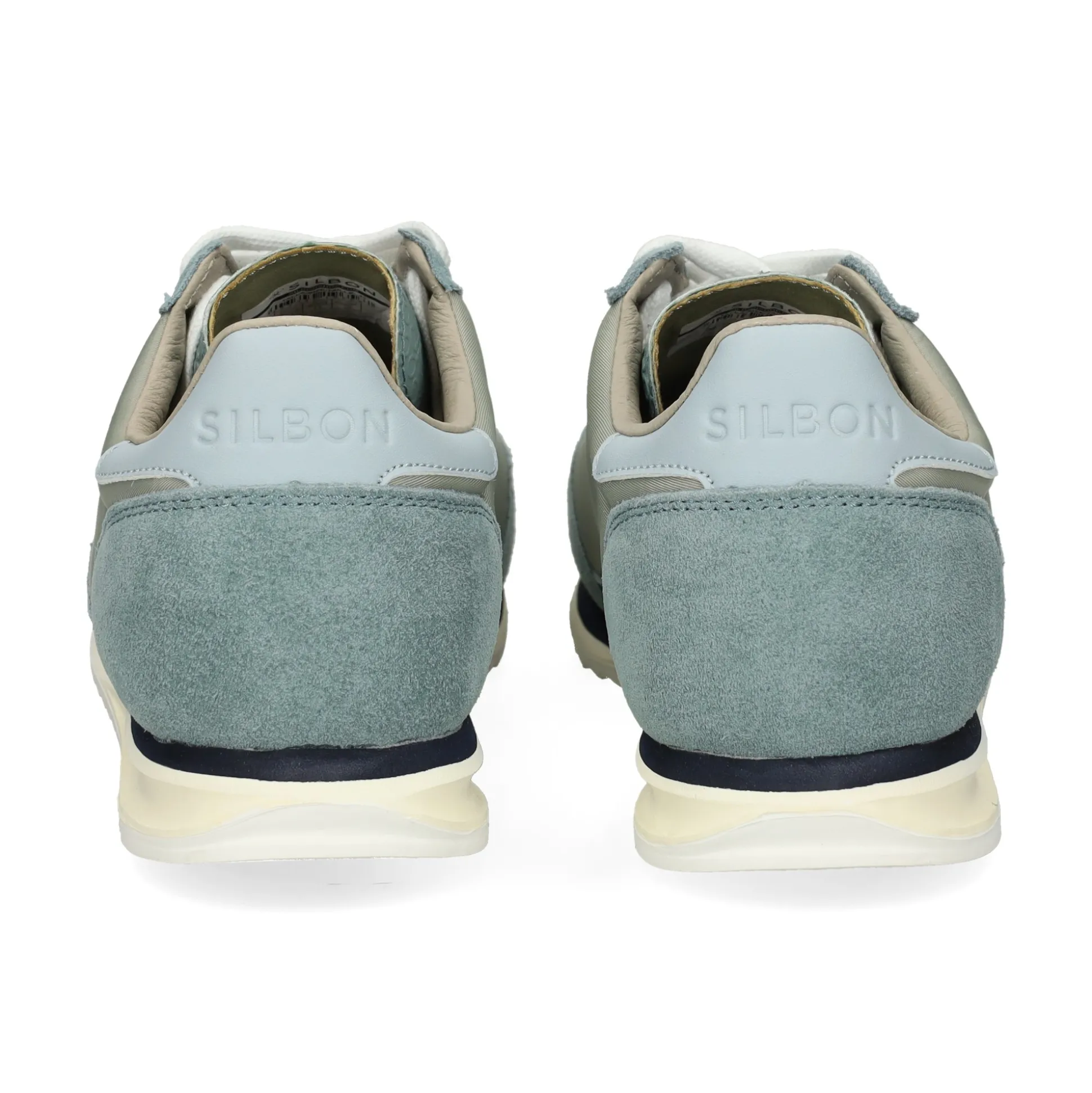 SILBON Zapatillas de Hombre 133636 GRIS AZUL