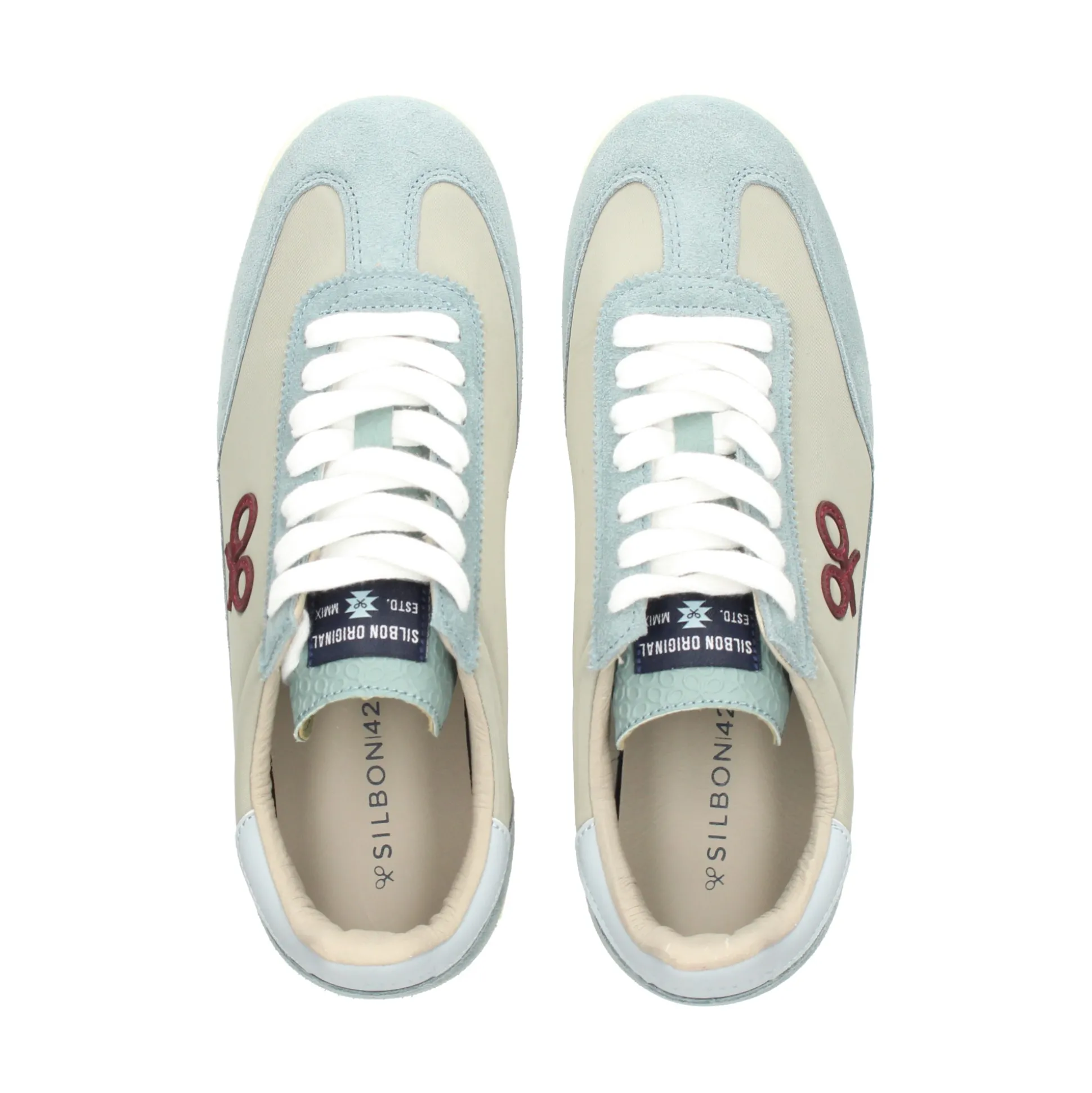 SILBON Zapatillas de Hombre 133636 GRIS AZUL