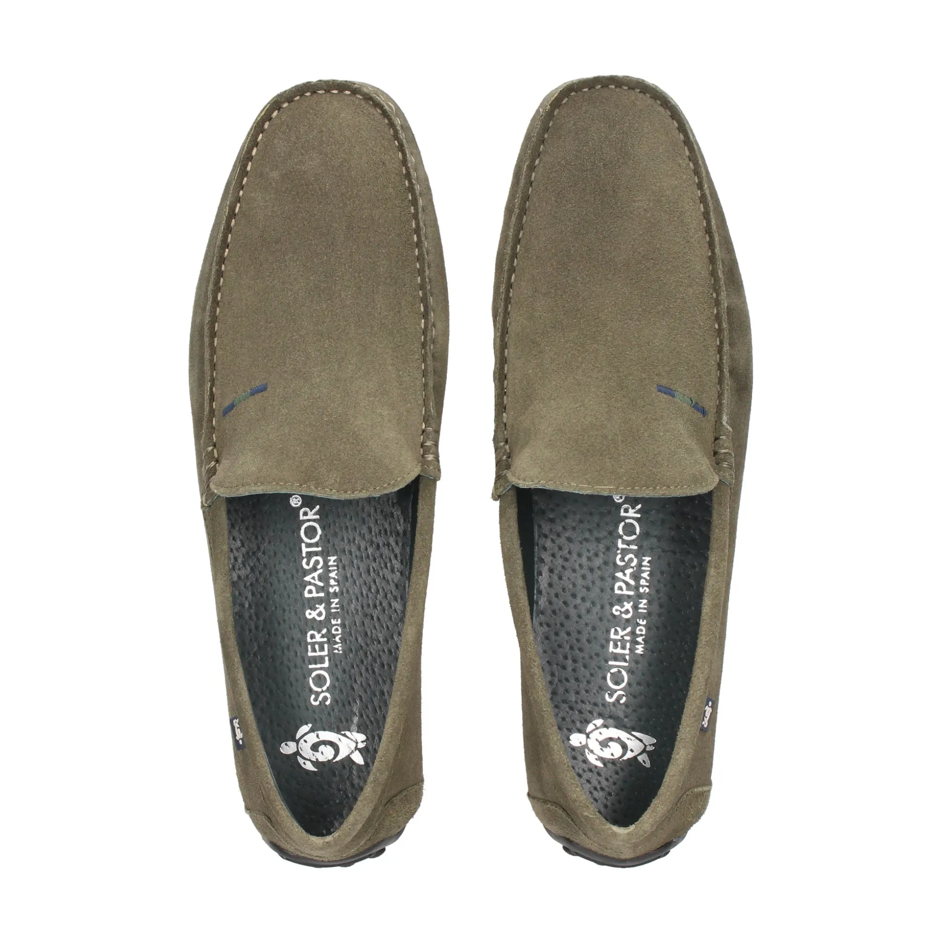 SOLER Mocasines de Hombre 642 KAKI