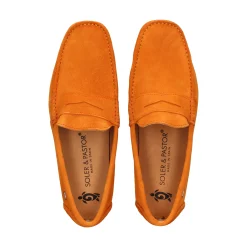 SOLER Mocasines de Hombre 476 MANDARINA
