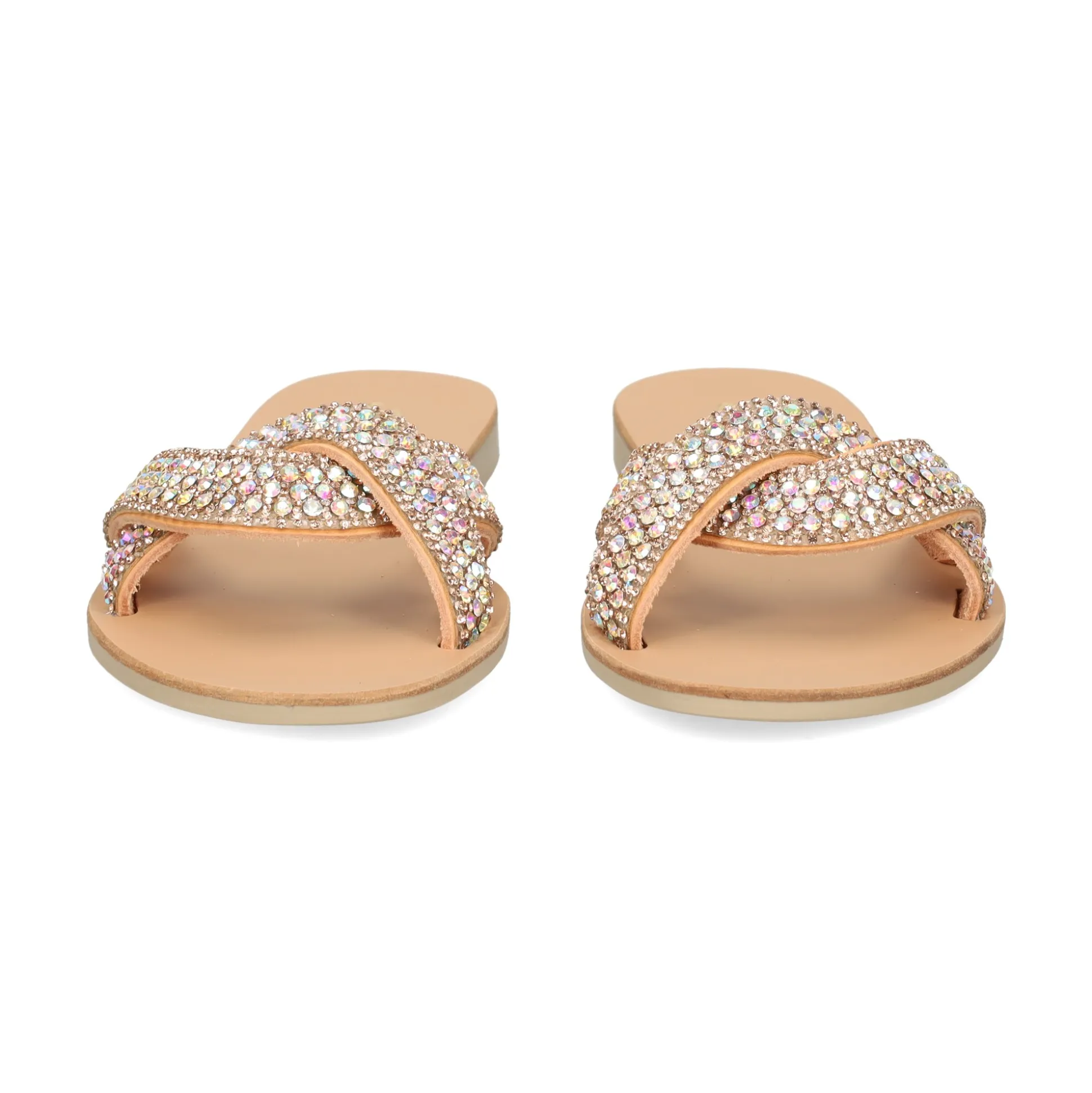 S.PIERO Sandalias planas de Mujer E1-030 NATURAL