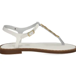 S.PIERO Sandalias planas de Mujer E2-058 BLANCO