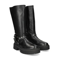 STEVE MADDEN Botas planas de Mujer GAYET NEGRO