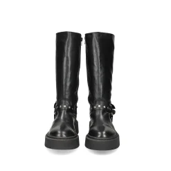 STEVE MADDEN Botas planas de Mujer GAYET NEGRO