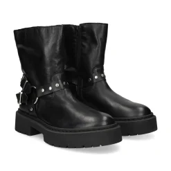 STEVE MADDEN Botines planos de Mujer GAROCHE NEGRO