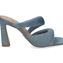 STEVE MADDEN Sandalias con tacón de Mujer KLOSS DENIM