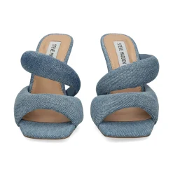 STEVE MADDEN Sandalias con tacón de Mujer KLOSS DENIM