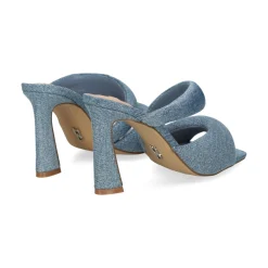 STEVE MADDEN Sandalias con tacón de Mujer KLOSS DENIM