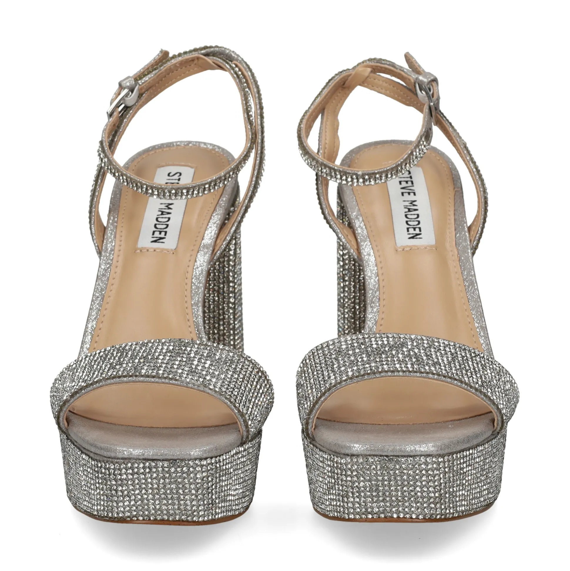 STEVE MADDEN Sandalias con plataforma de Mujer LESSA-R RHINESTONE
