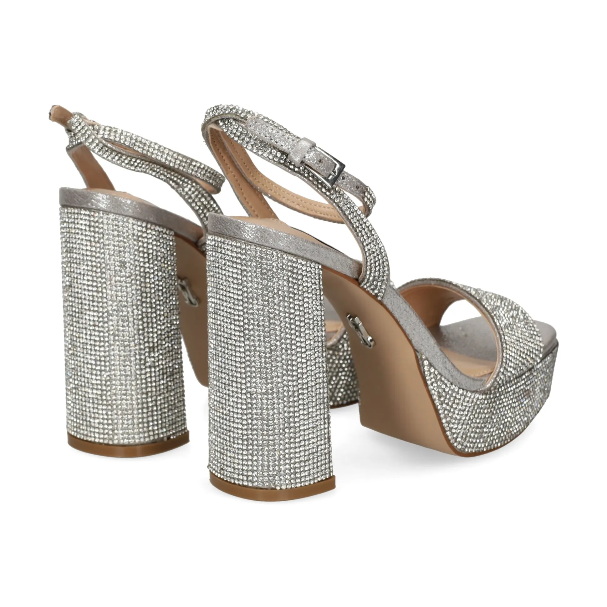 STEVE MADDEN Sandalias con plataforma de Mujer LESSA-R RHINESTONE