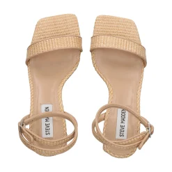 STEVE MADDEN Sandalias con tacón de Mujer LUXE RAFFIA