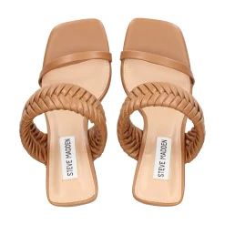 STEVE MADDEN Sandalias con tacón de Mujer RAVER MARRON